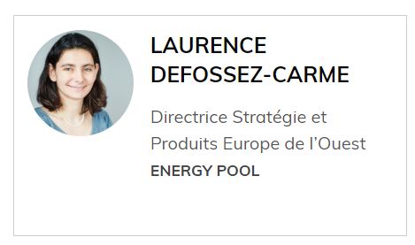 Photo de l'intervenant d'Energy Pool lors du Forum Energy Time