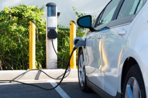 charging station for electric vehicle-to-grid